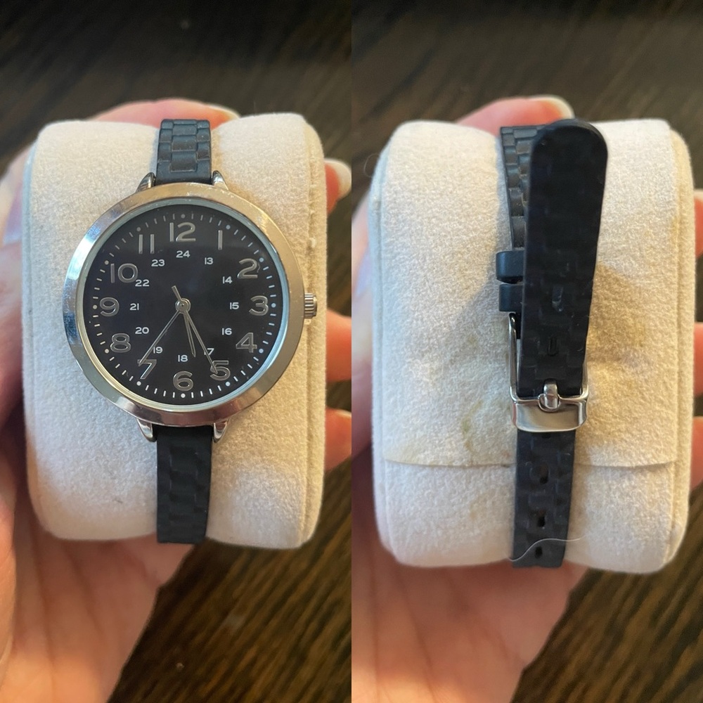 Target Metal & Silicon Watch